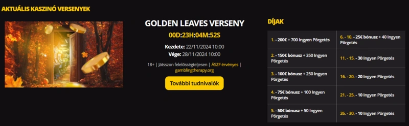 LVBet Casino Versenyek